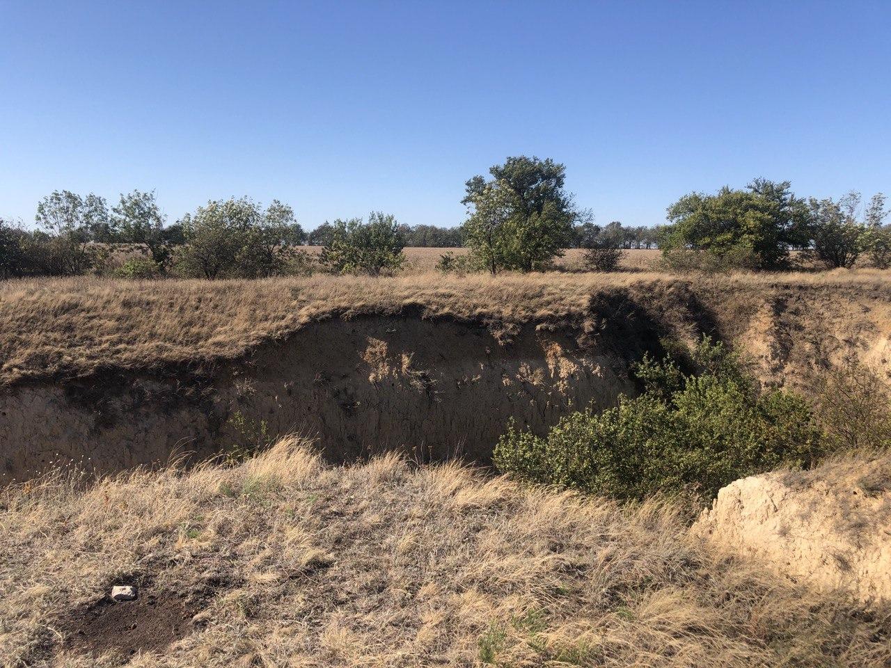 Обрывы в Одесской области. Фото автора
