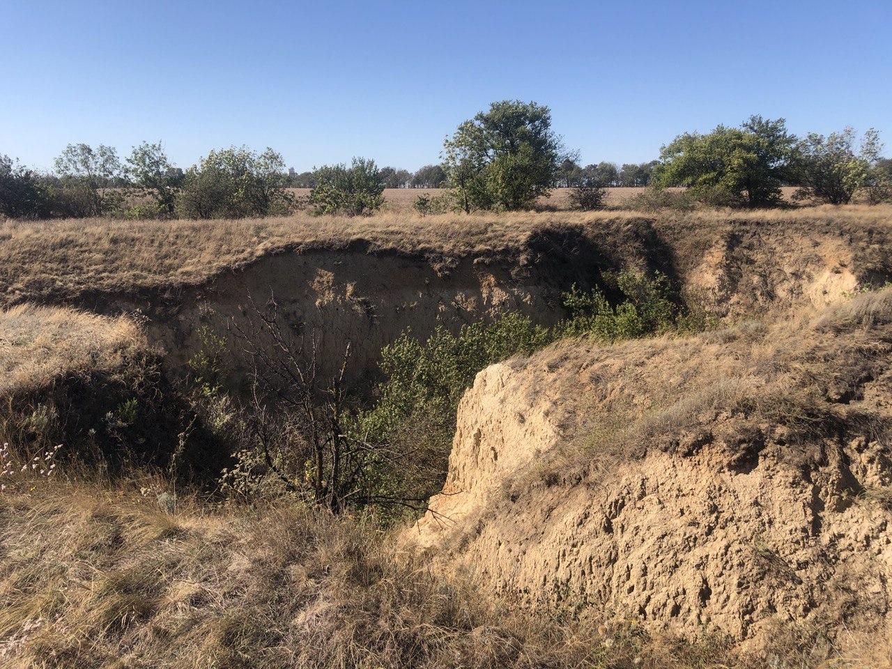 Обрывы в Одесской области. Фото автора