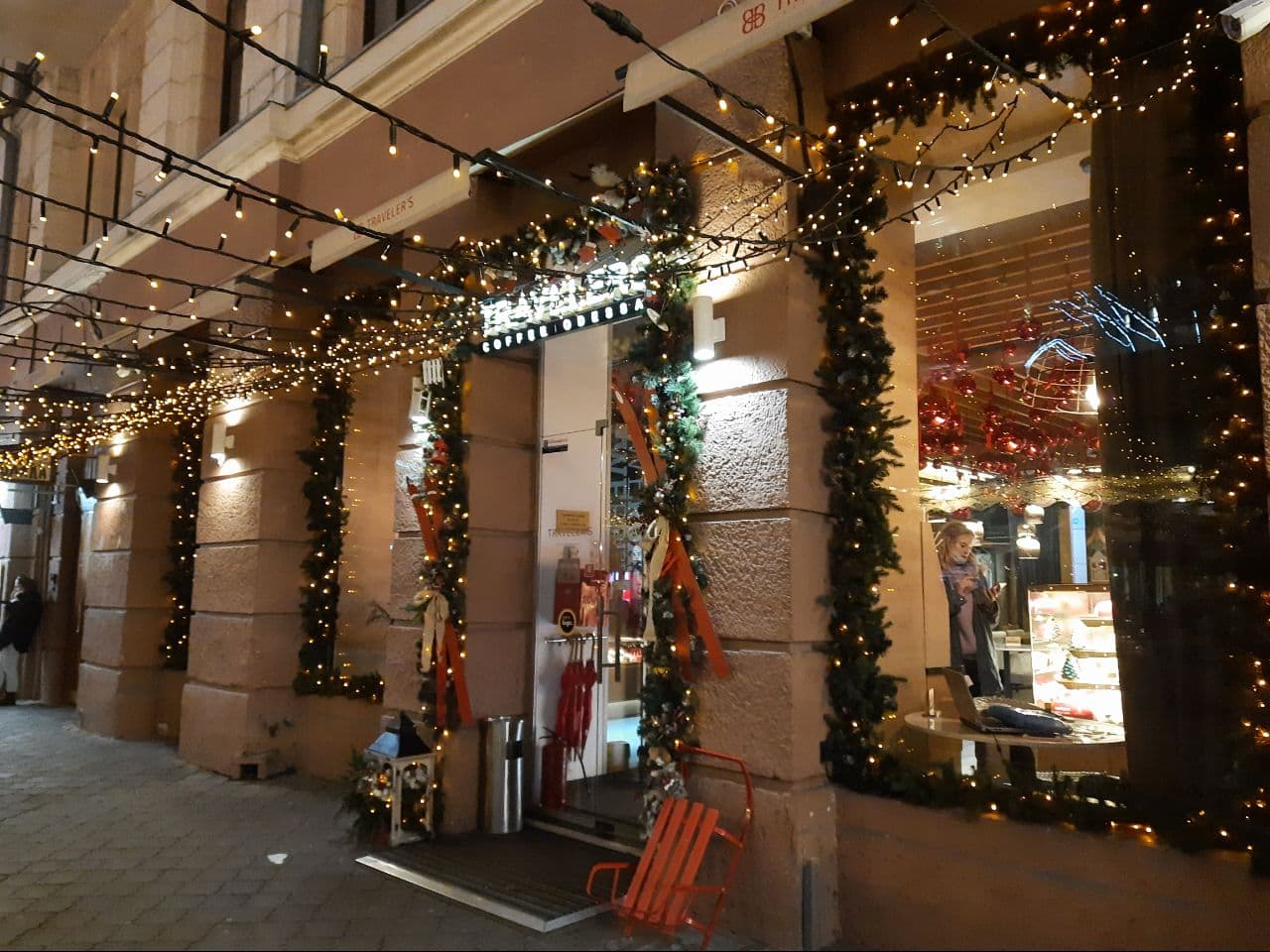 Новогодний декор в Одессе. Фото: Марина Повертайло 