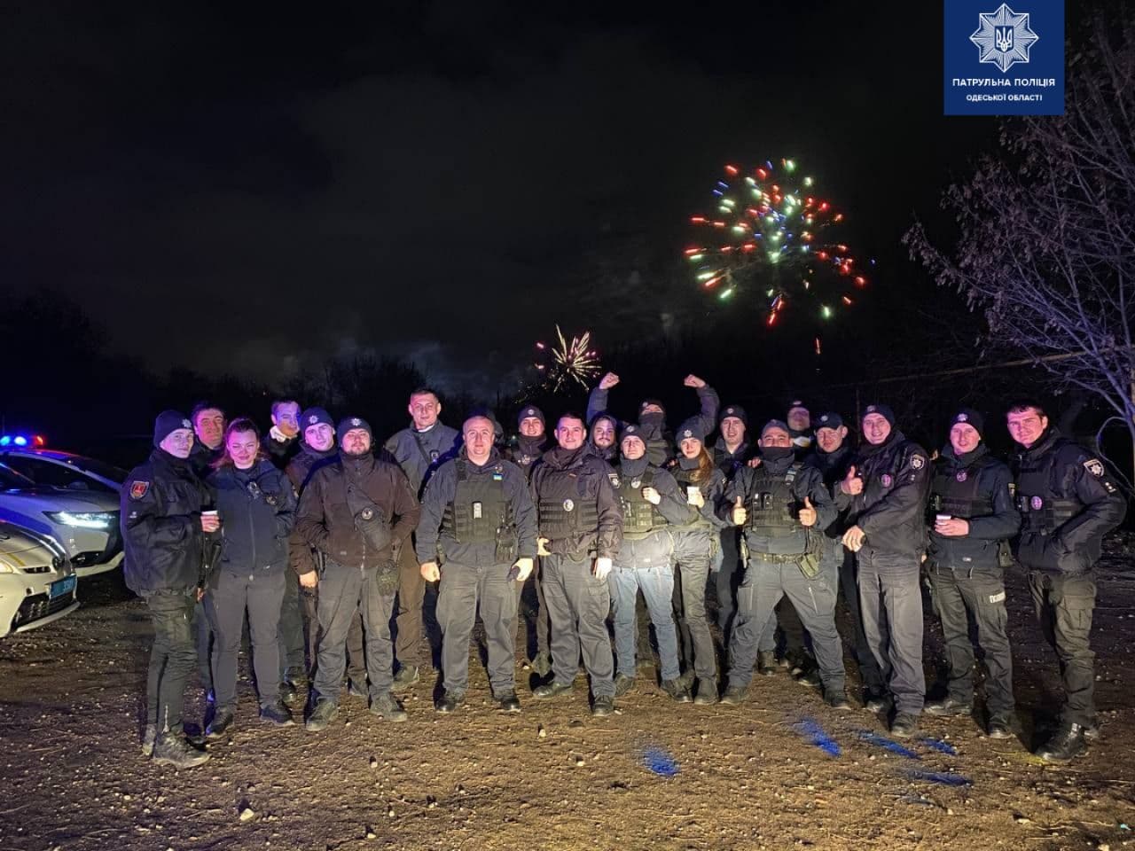 Сколько одесситов звонили полицейским в новогоднюю ночь. Фото: Патрульная полиция 