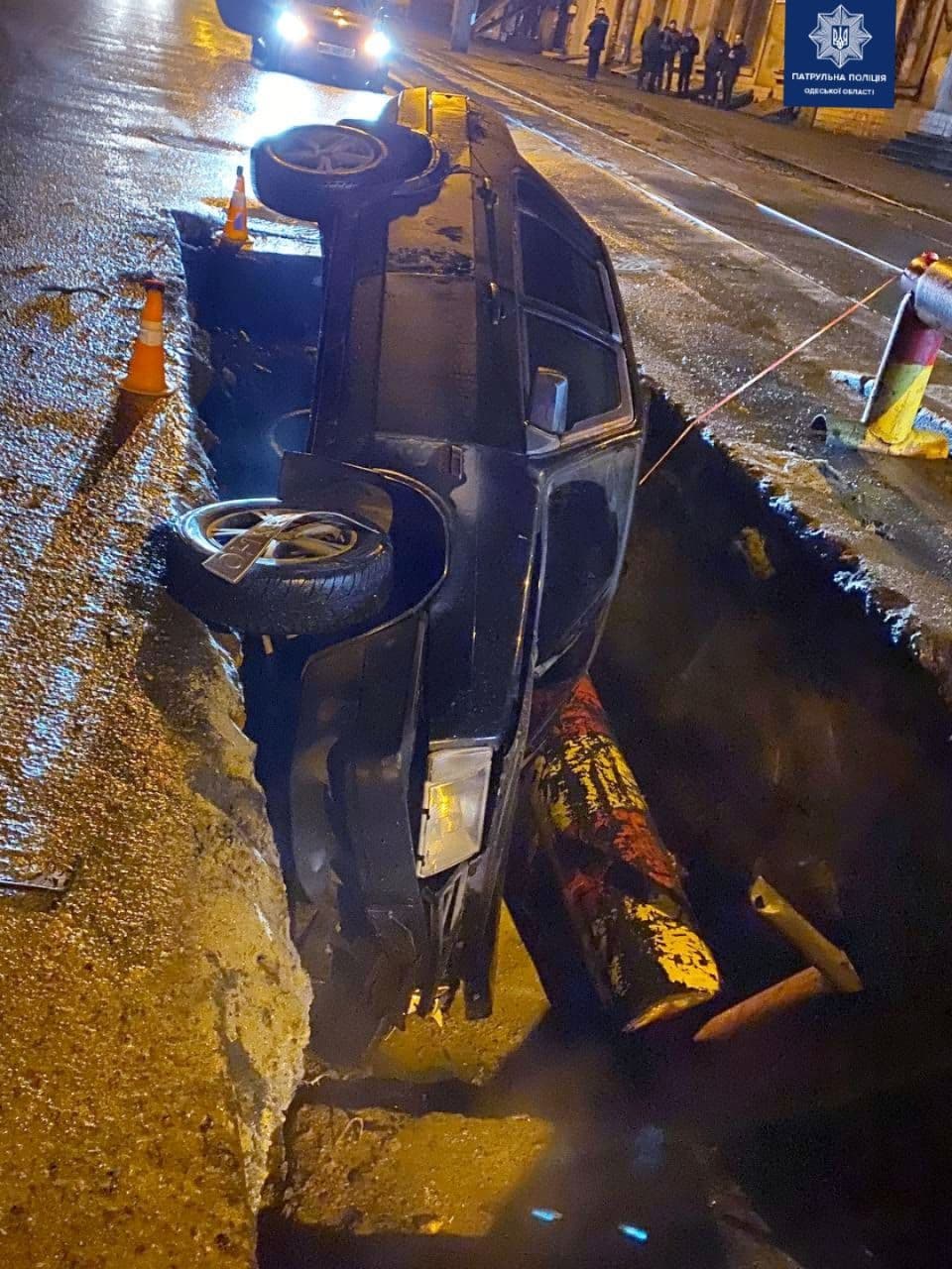 ДТП на Градоначальницкой. Фото: Патрульная полиция 