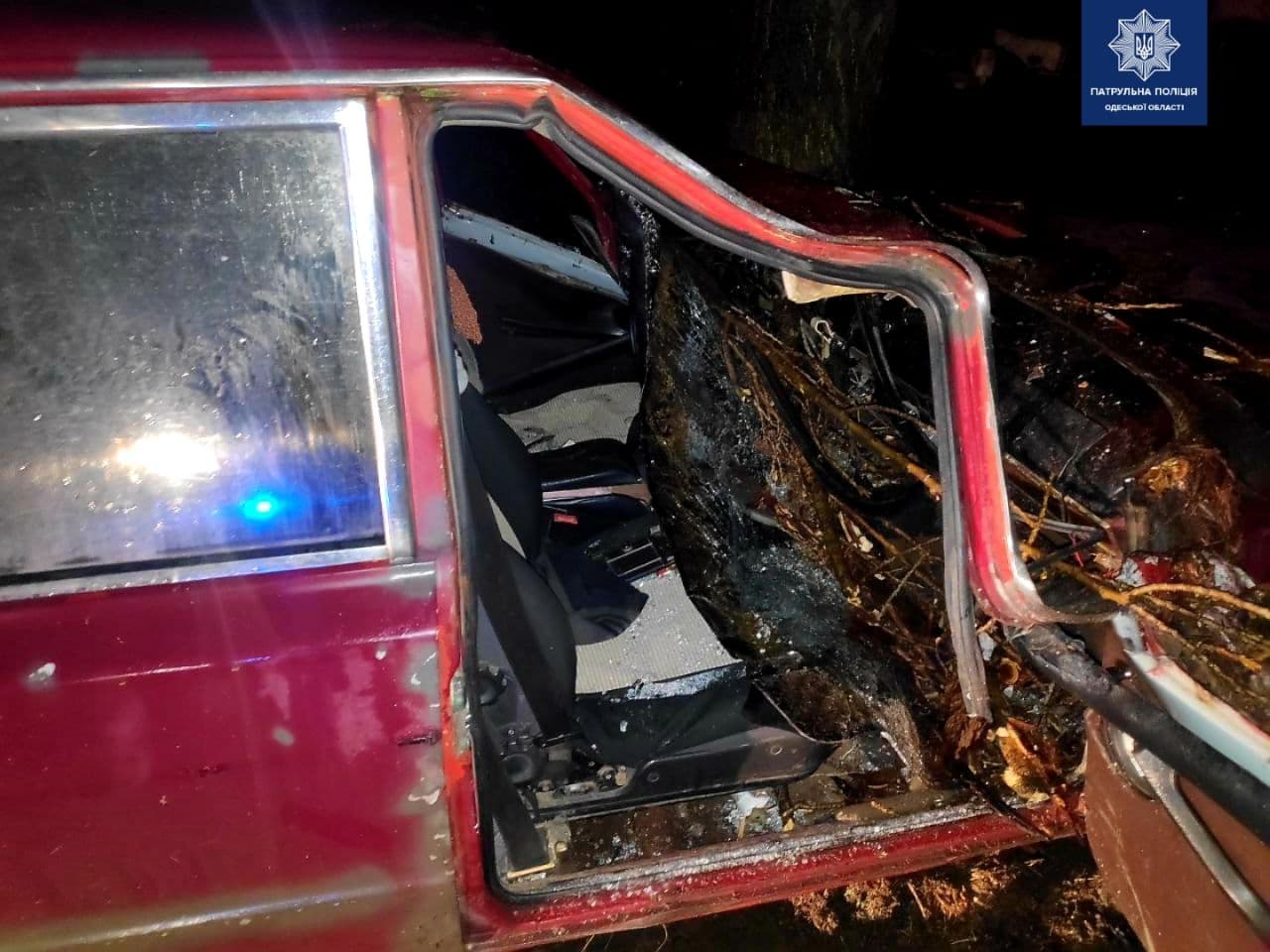 ДТП на Балтской дороге. Фото: ГСЧС