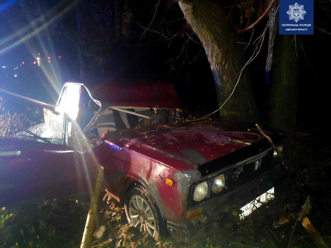 ДТП на Балтской дороге. Фото: ГСЧС