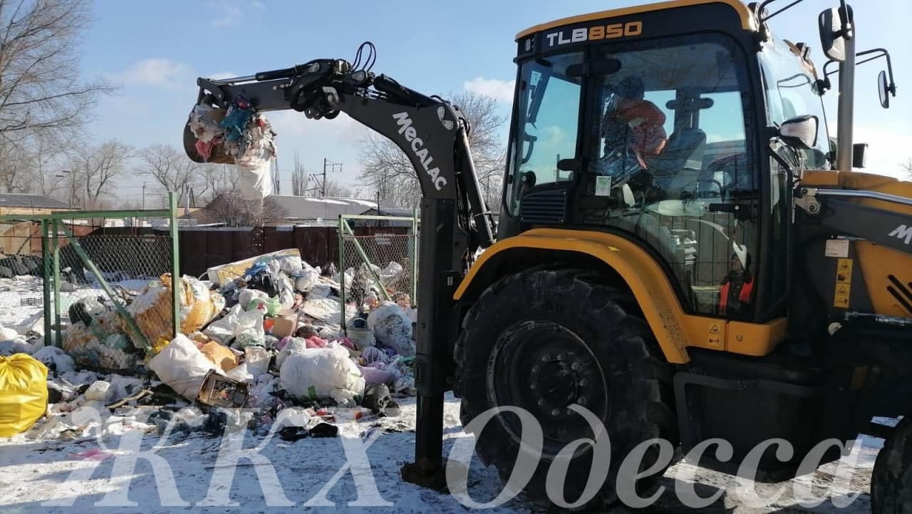 Мусор на Крайней. Фото: ЖКХ Одесса