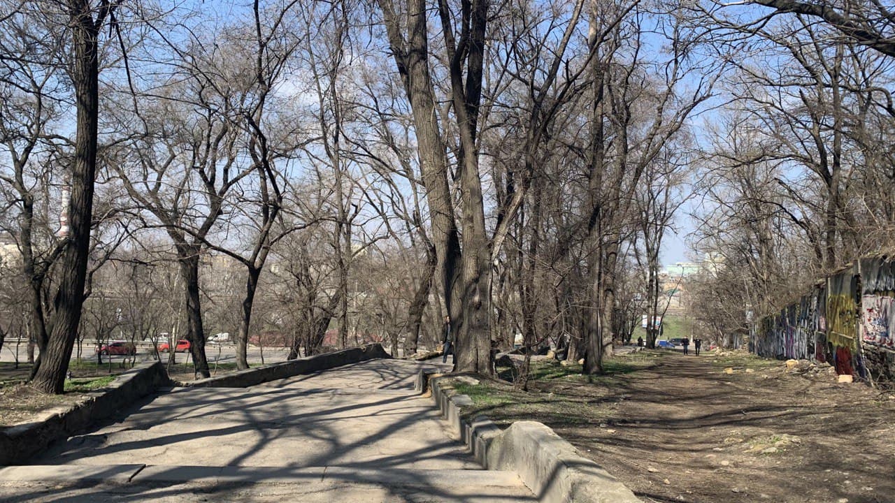 Херсонский сквер в Одессе. Фото автора