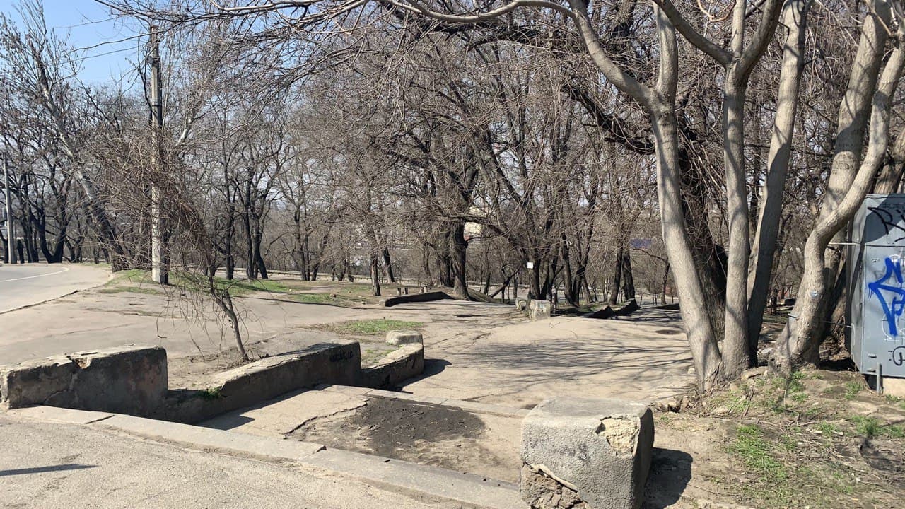 Херсонский сквер в Одессе. Фото автора