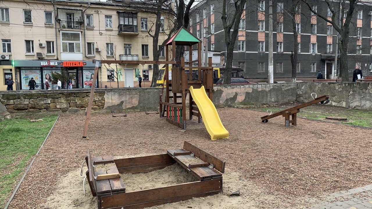 Старопортофранковский сквер. Фото автора 