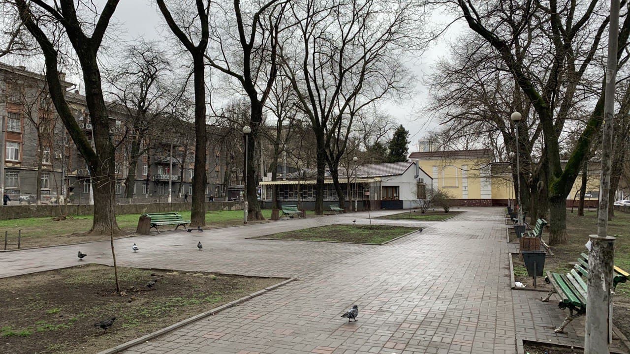 Старопортофранковский сквер. Фото автора 