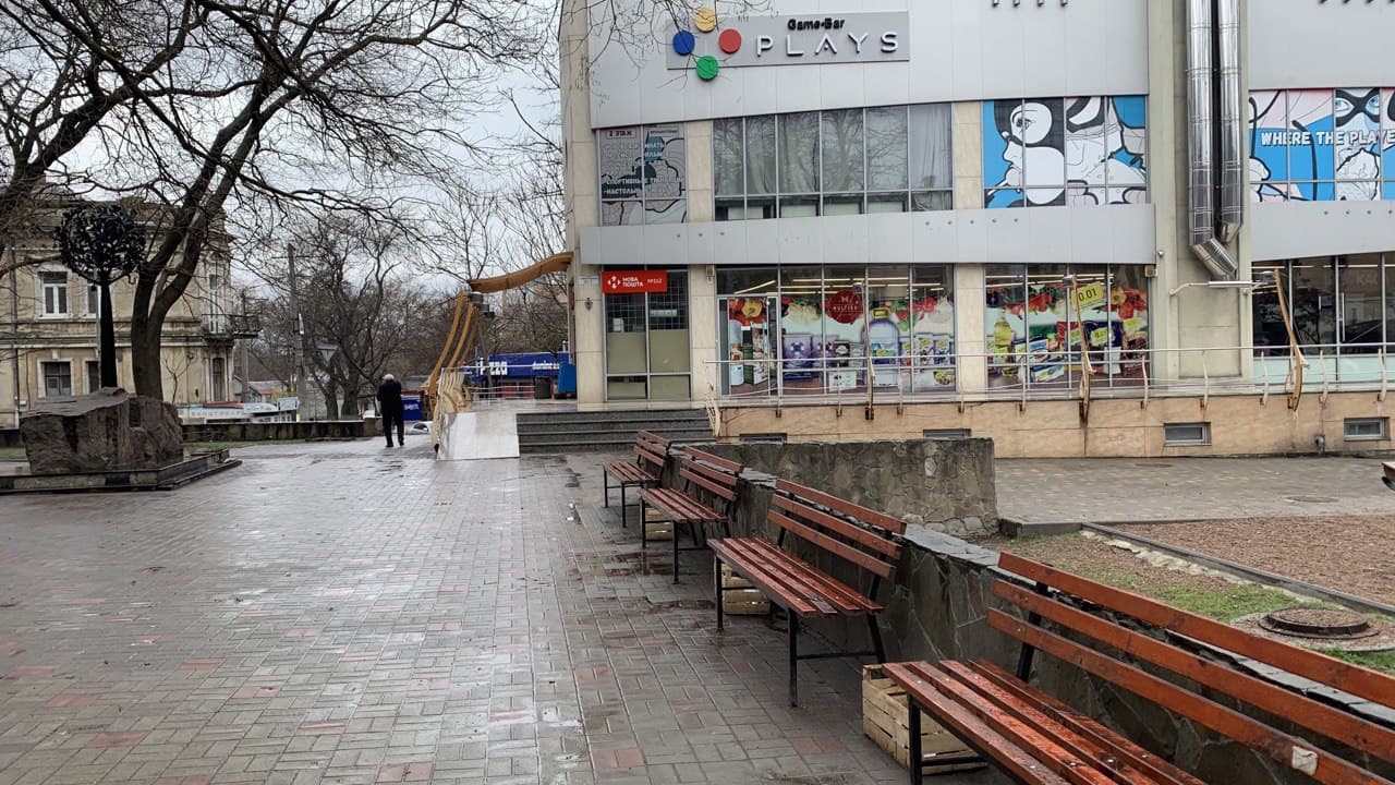 Старопортофранковский сквер. Фото автора 