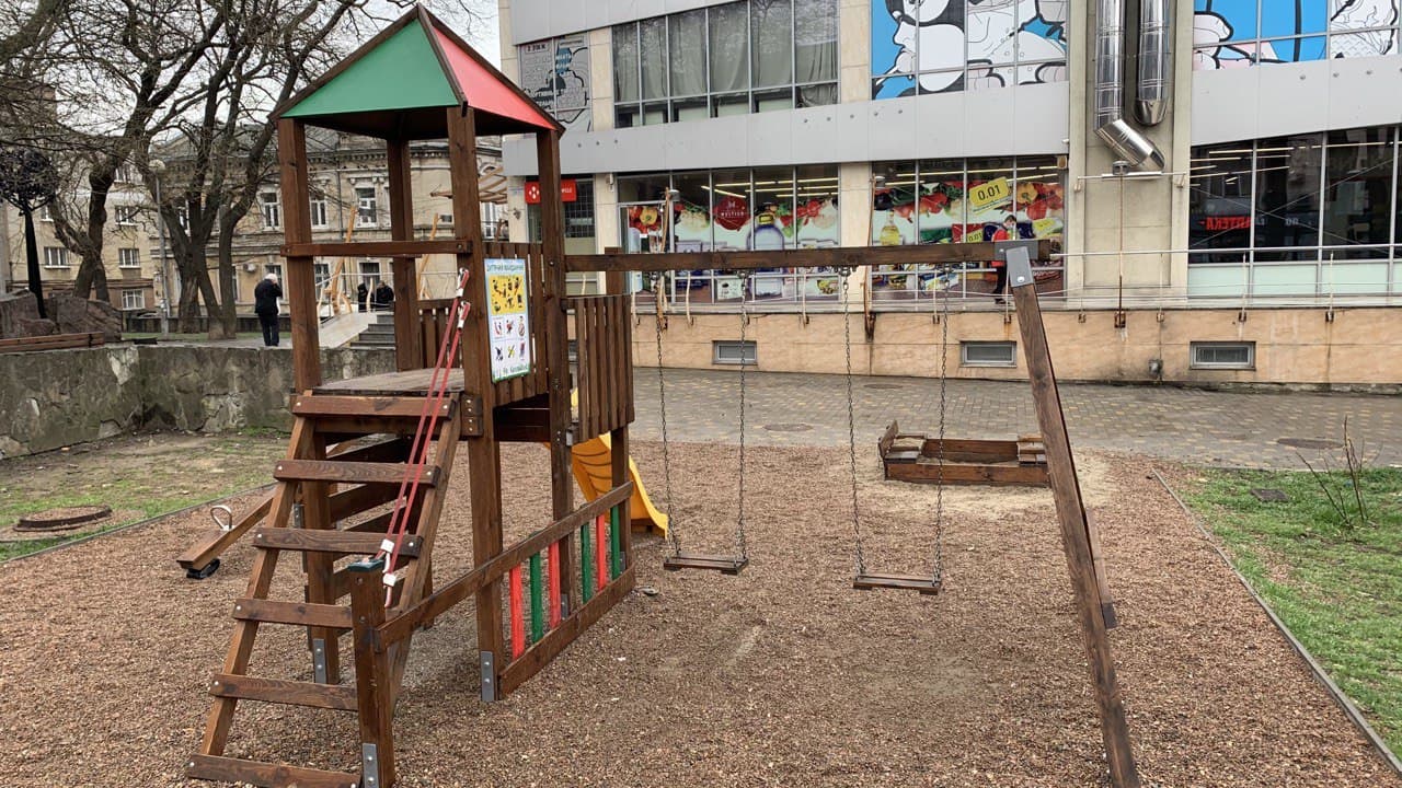 Старопортофранковский сквер. Фото автора 