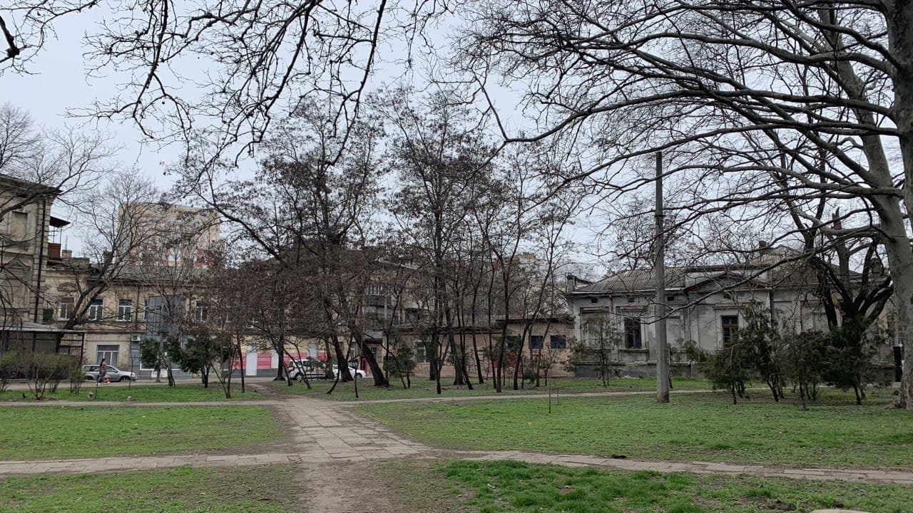 Сквер Орджоникидзе в Одессе. Фото автора