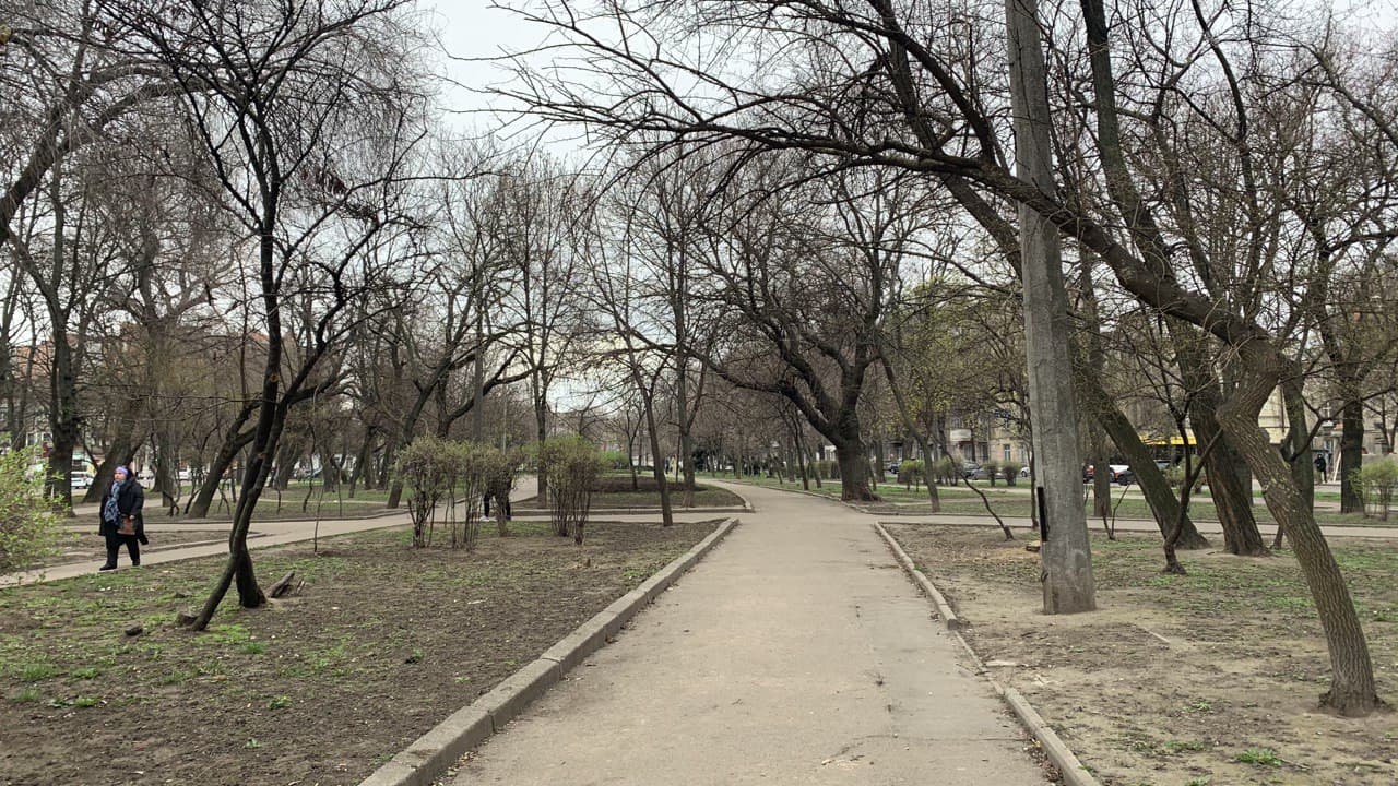 Сквер имени Витте в Одессе. Фото автора