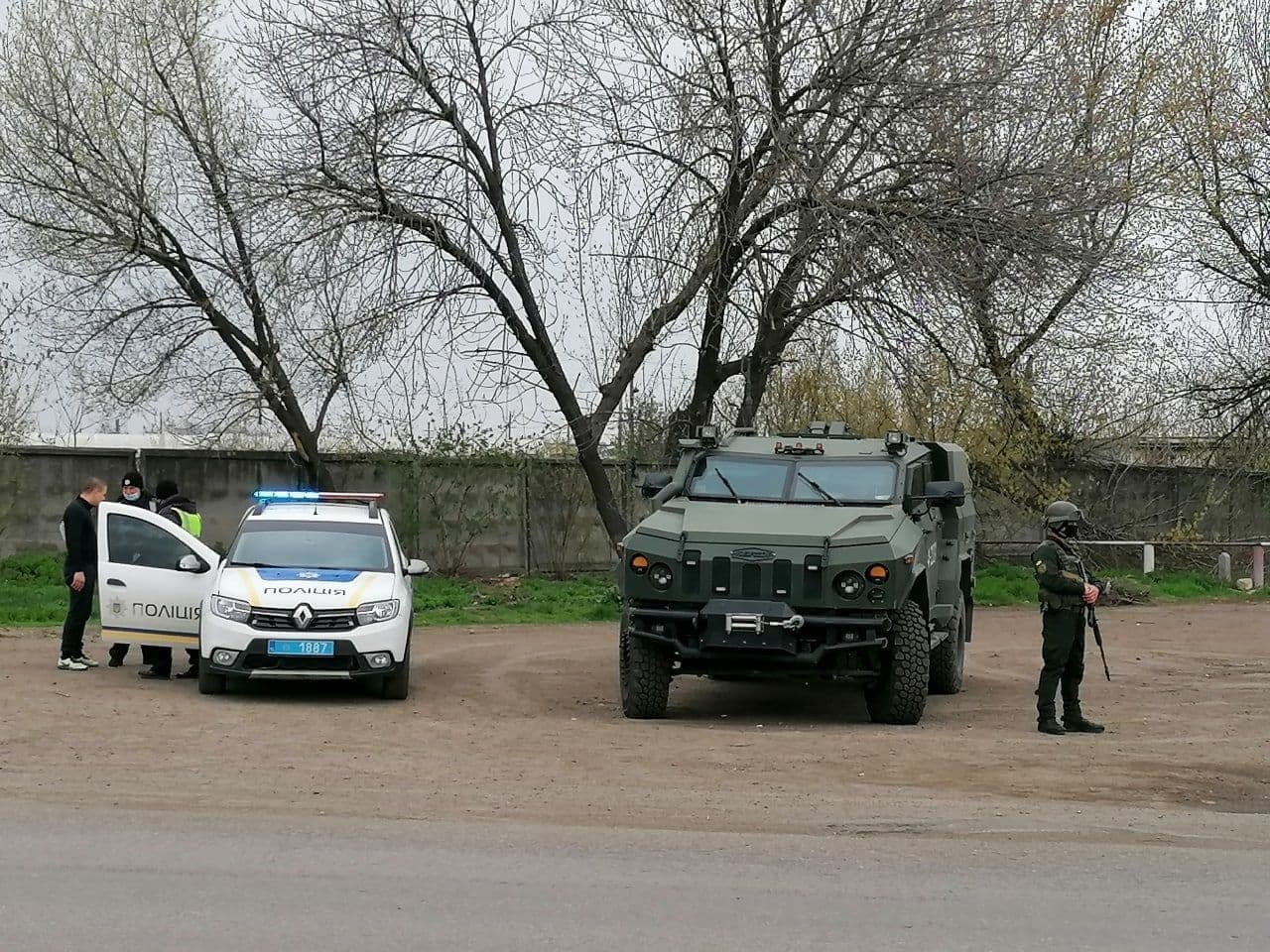 Блокпост в Одессе. Фото: Одесса как она есть