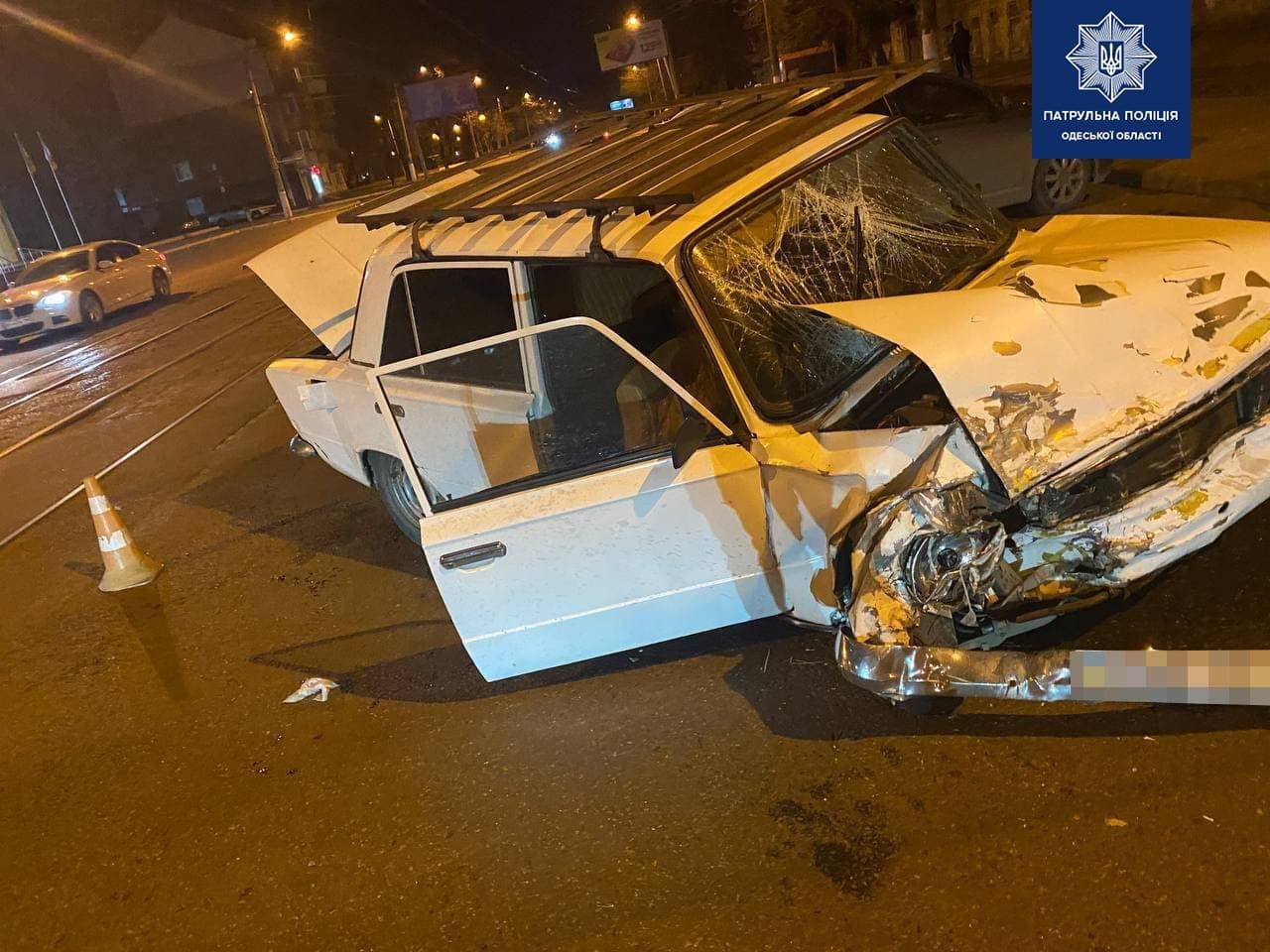 ДТП на Молдаванке. Фото: Патрульная полиция 