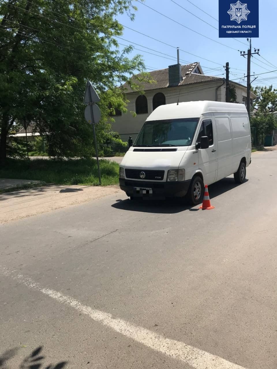 ДТП со скутером. Фото Патрульной полиции 