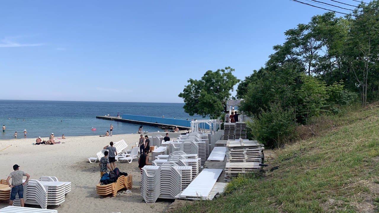 Пляжи в Одессе. Фото автора