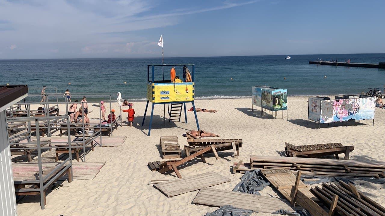 Пляжи в Одессе. Фото автора