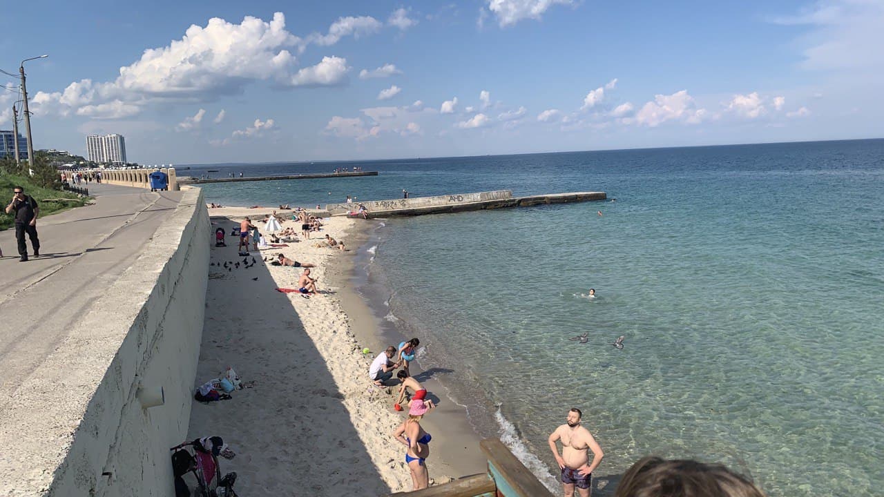 Пляжи в Одессе. Фото автора