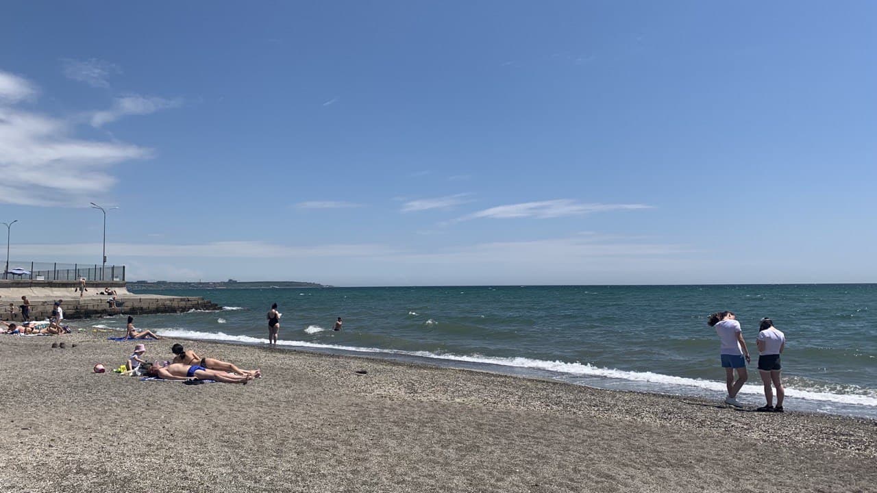 Прогулка на пляж "Зерновой" в Одессе. Фото автора