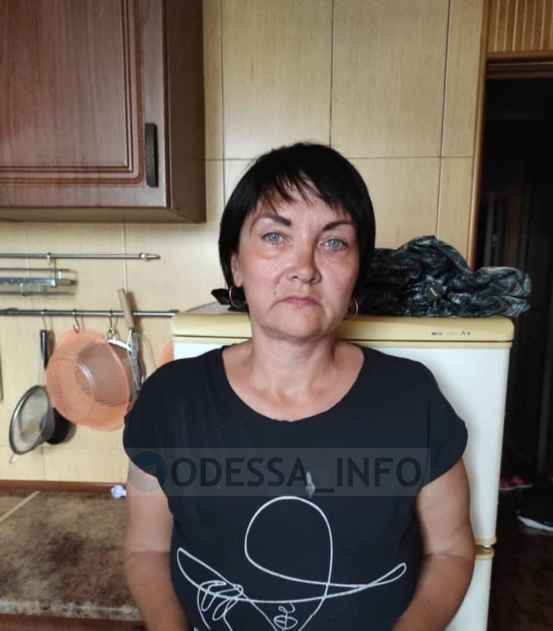 Фото мошенницы от телеграм-паблика Odessa-info