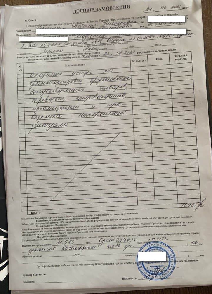 Свой опыт: во сколько обойдутся "бюджетные" похороны в Одессе  фото 1