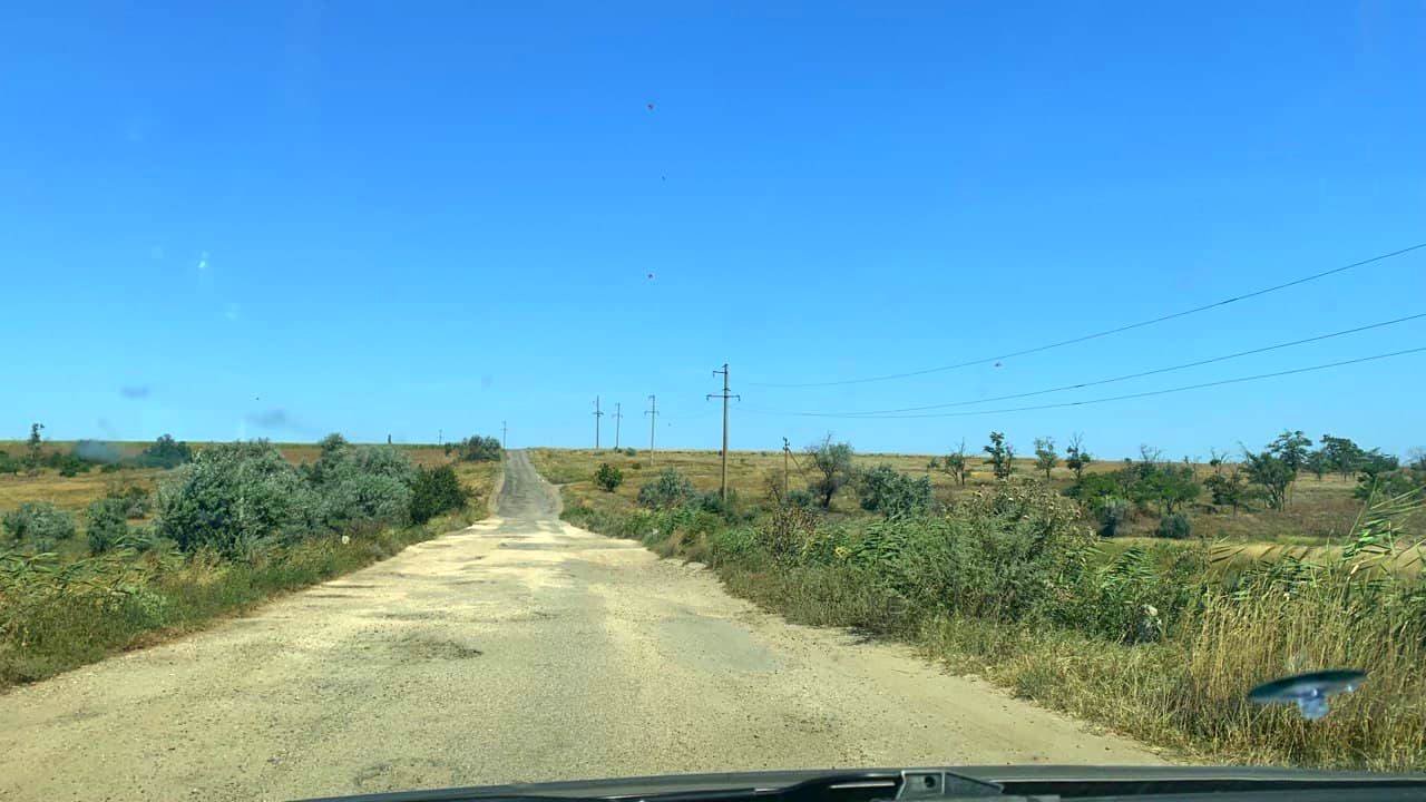 Дорога к заповеднику. Фото автора