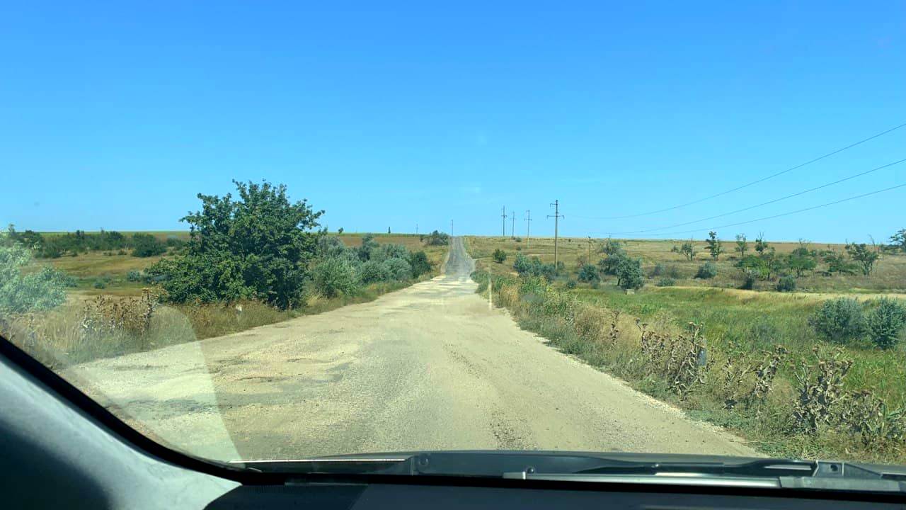 Дорога к заповеднику. Фото автора