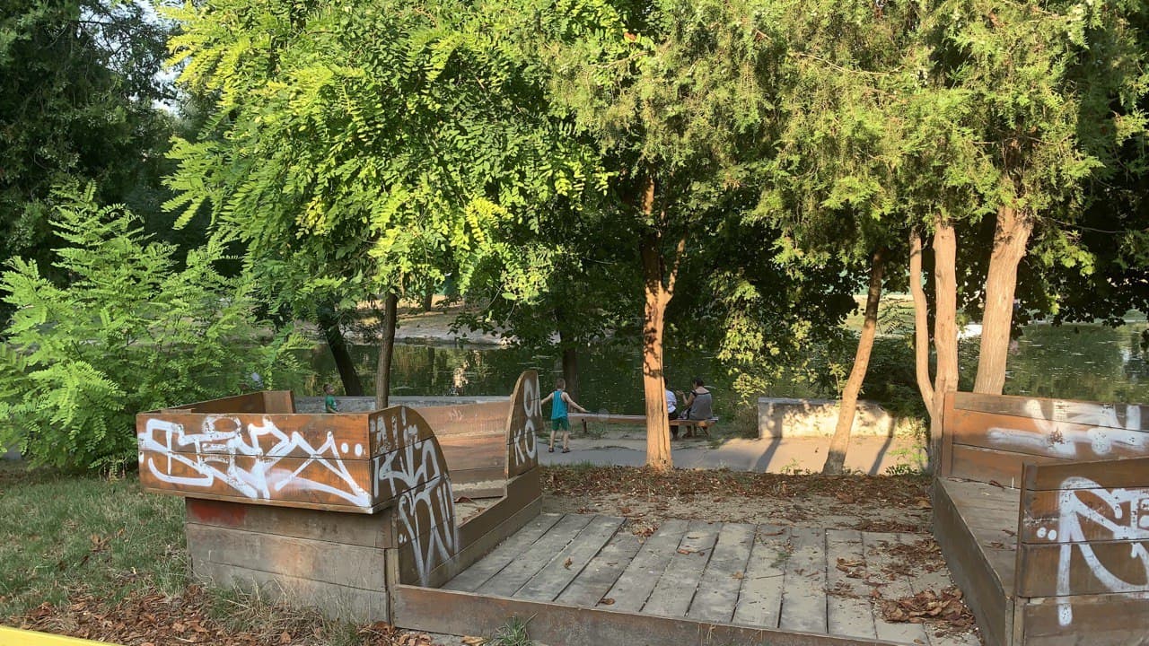 Дюковский парк. Фото автора