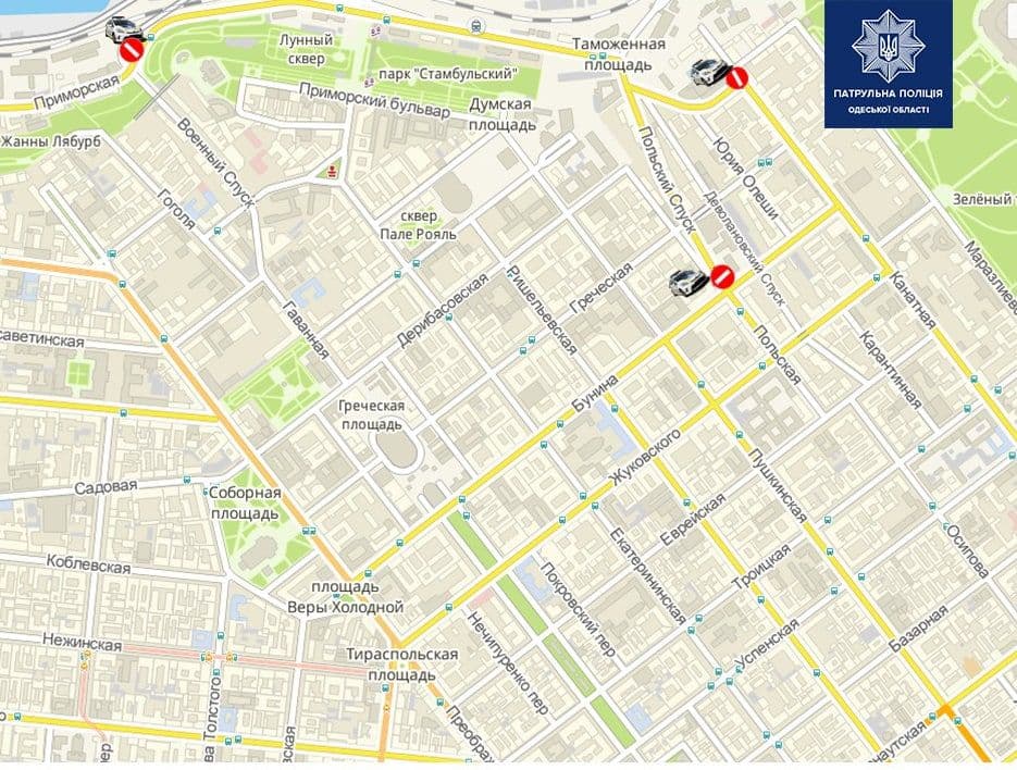 Карта от Патрульной Полиции