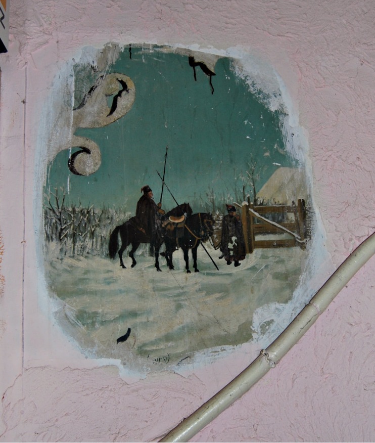 Фрески в доме на Уютной. Фото: Дмитрий Жданов/Facebook