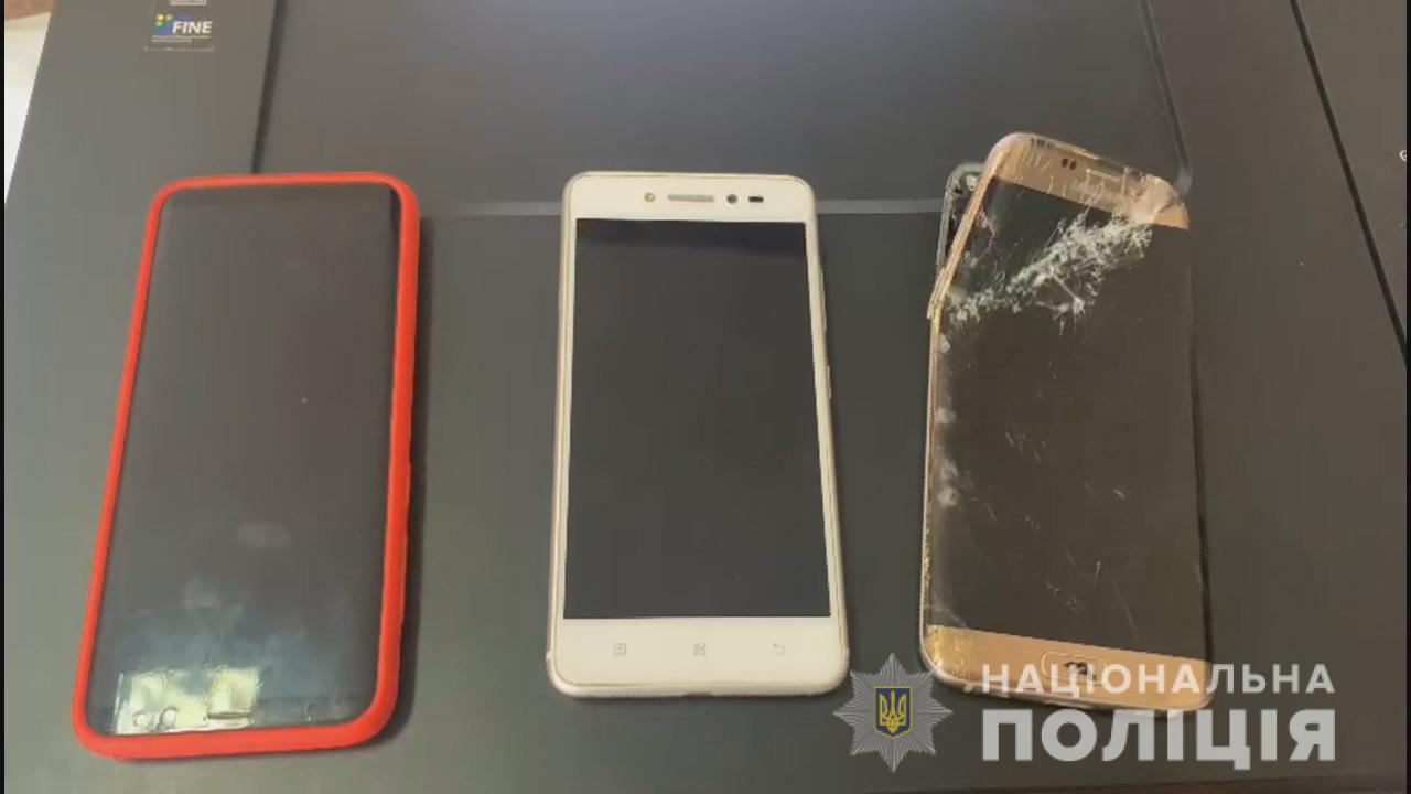 В Одессе задержали банду-вымогателей. Фото: Нацполиция