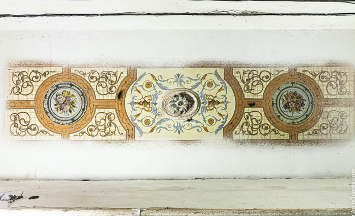 Роспись в доме Балашева. Фото: Архитектура Одессы