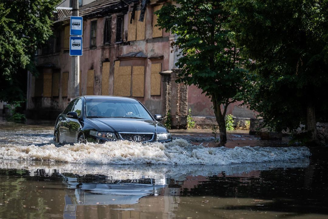 Последствия подрыва Каховской ГЭС -