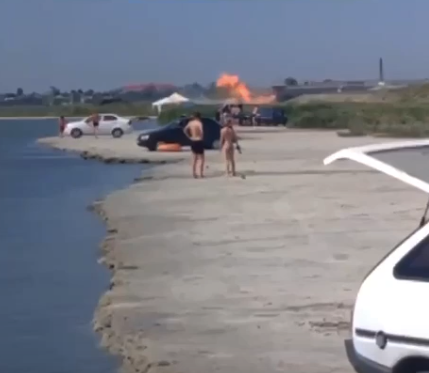 Пламя в Геническе