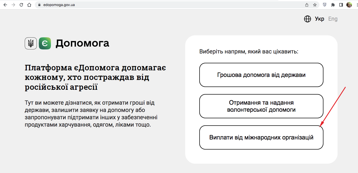 Как самостоятельно оформить заявку на денежную помощь от международной организации