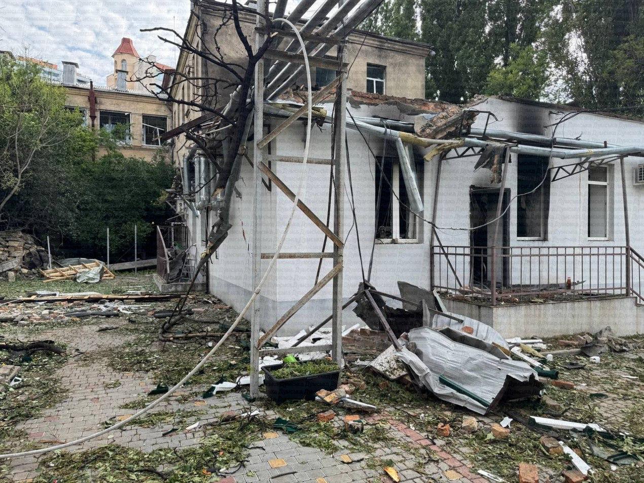 Наслідки атаки по Одесі -