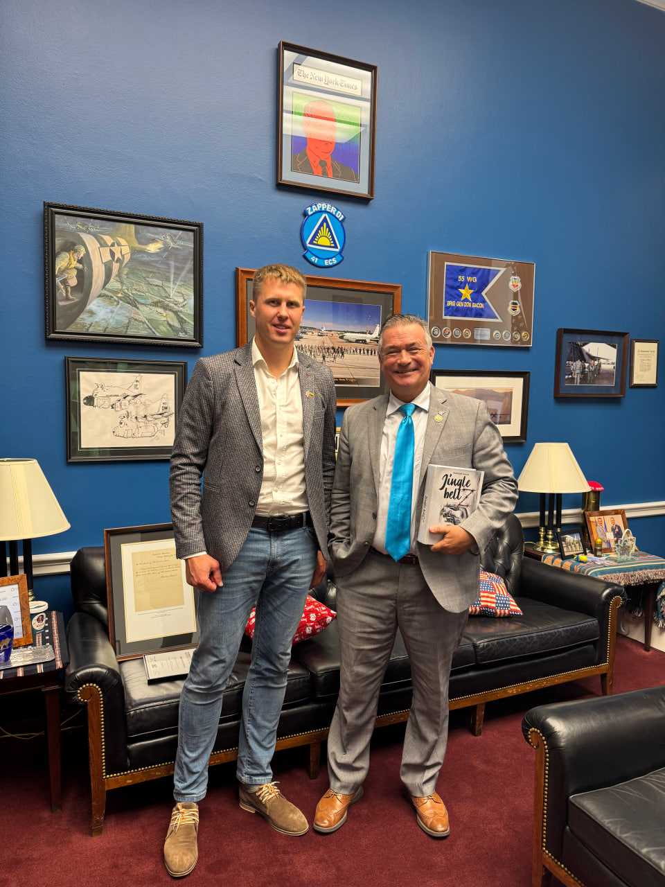 Фото з Бейкеном. фото: GO Ukraine