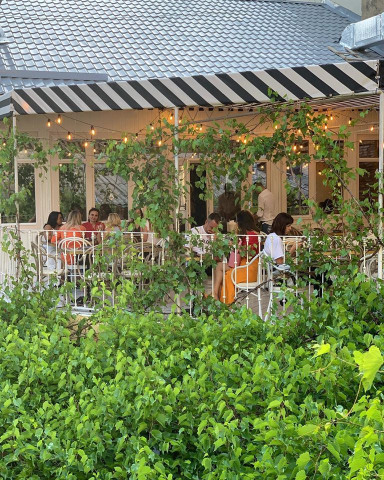 Летние площадки ресторанов Одессы. Фото: Monica Pinza Pasta Bar