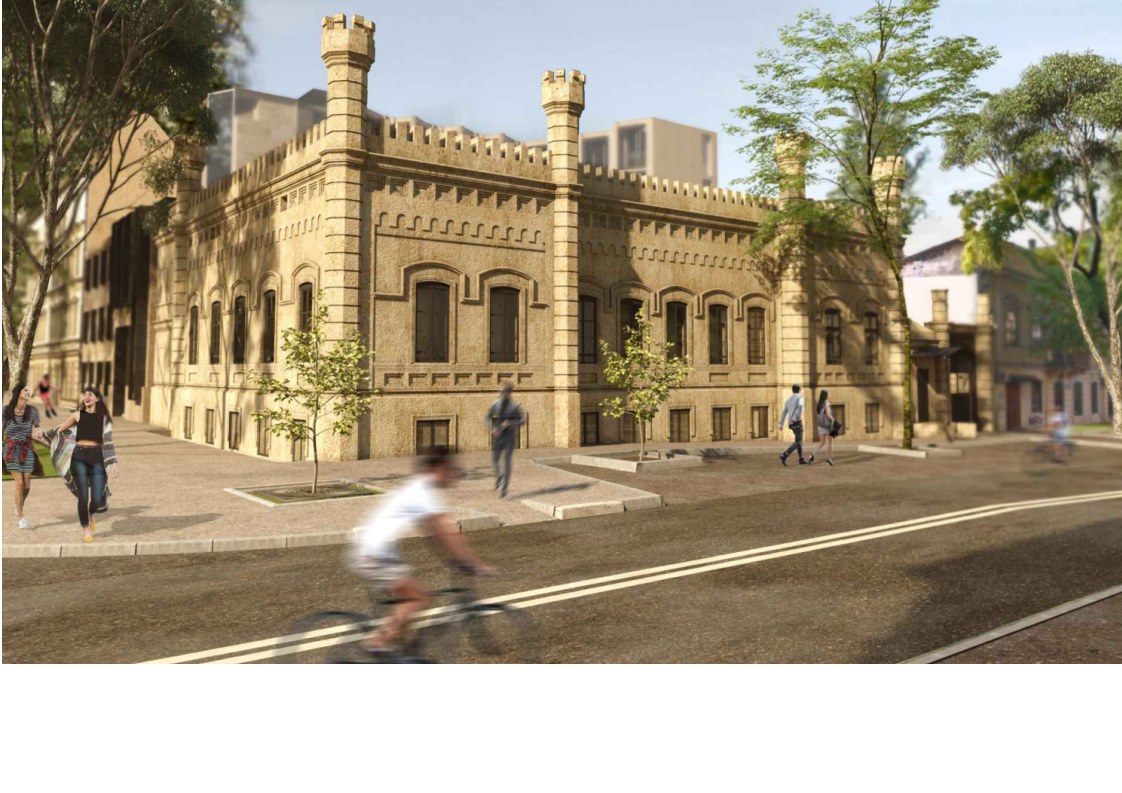 Изначальный проект, который предлагал застройщик в январе