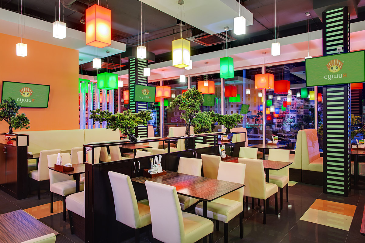 Суші на Дерибасівській.