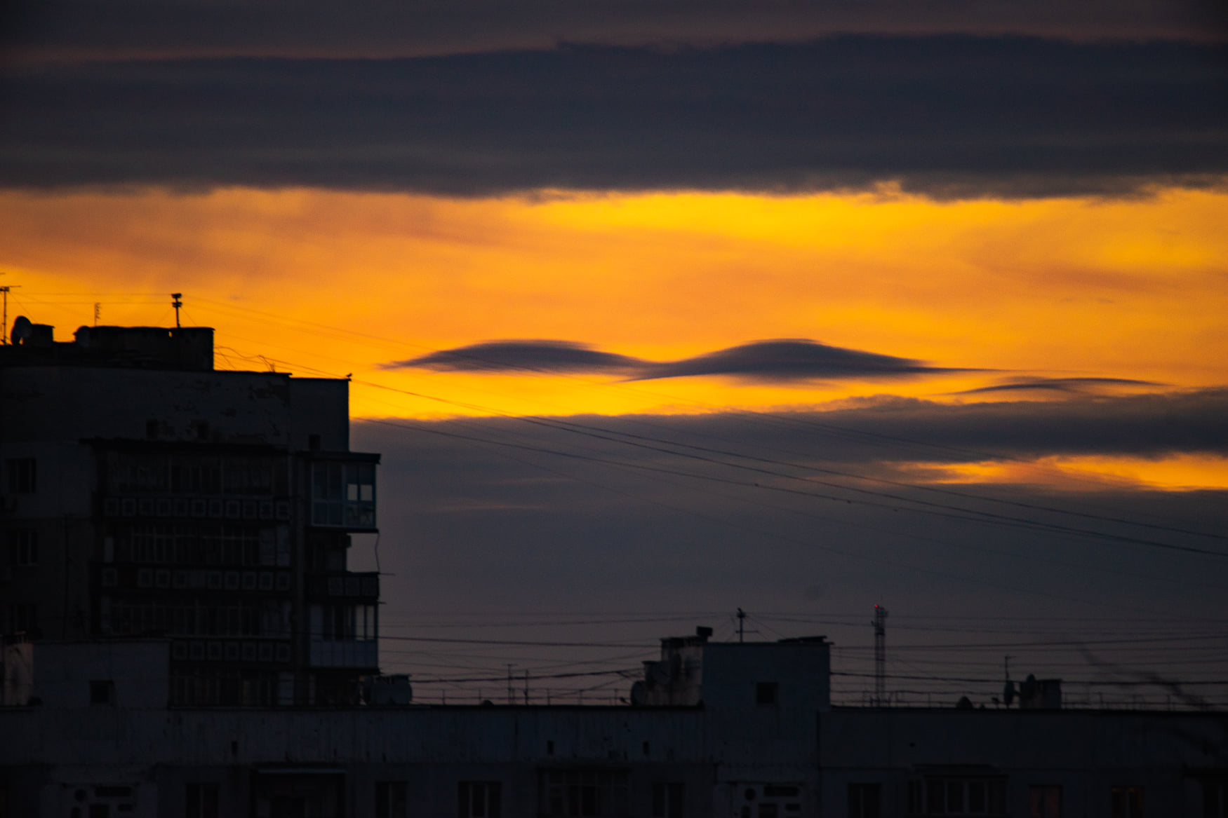 Закат 25 ноября 20202 года в Одессе. Фото: Andrey Nikolenko