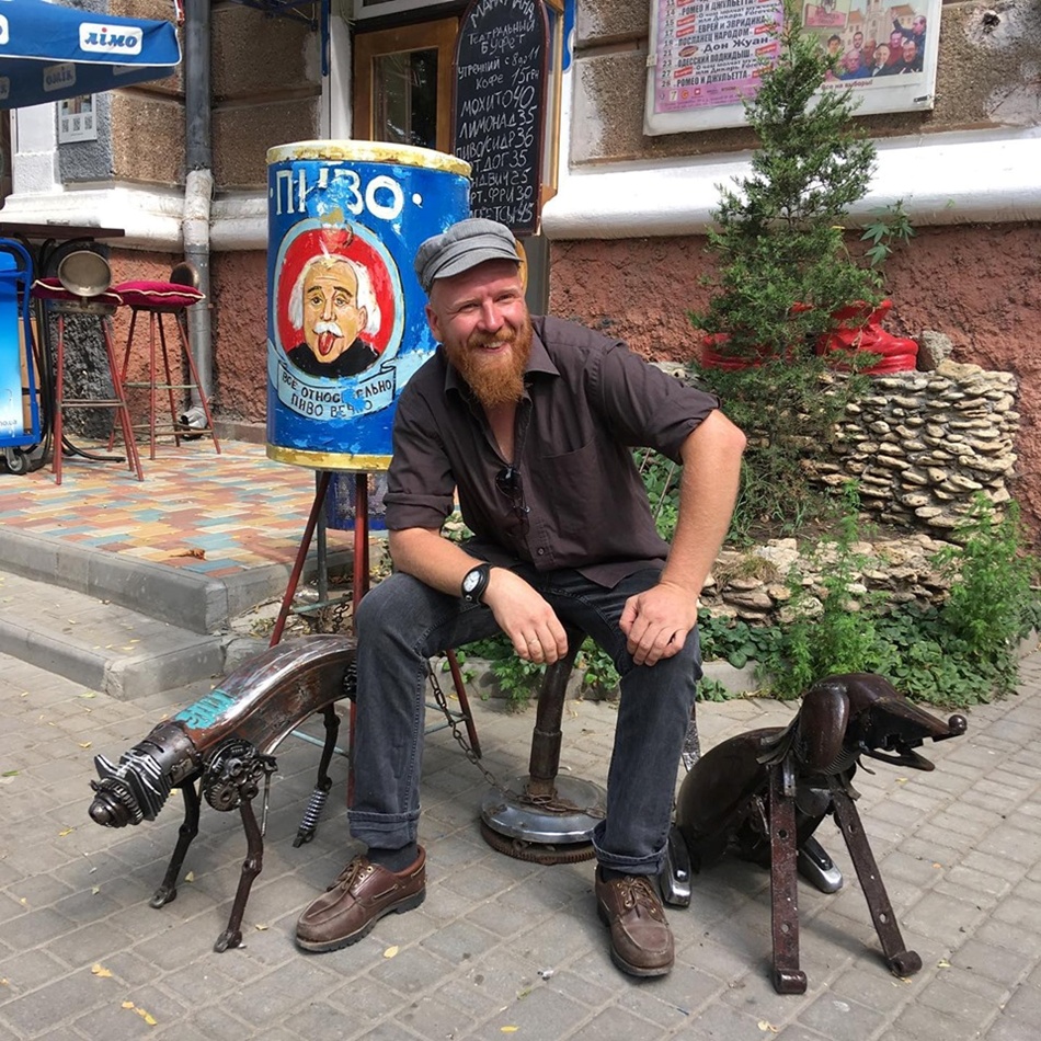 Кот из металлолома. Фото Кирилла Максименко