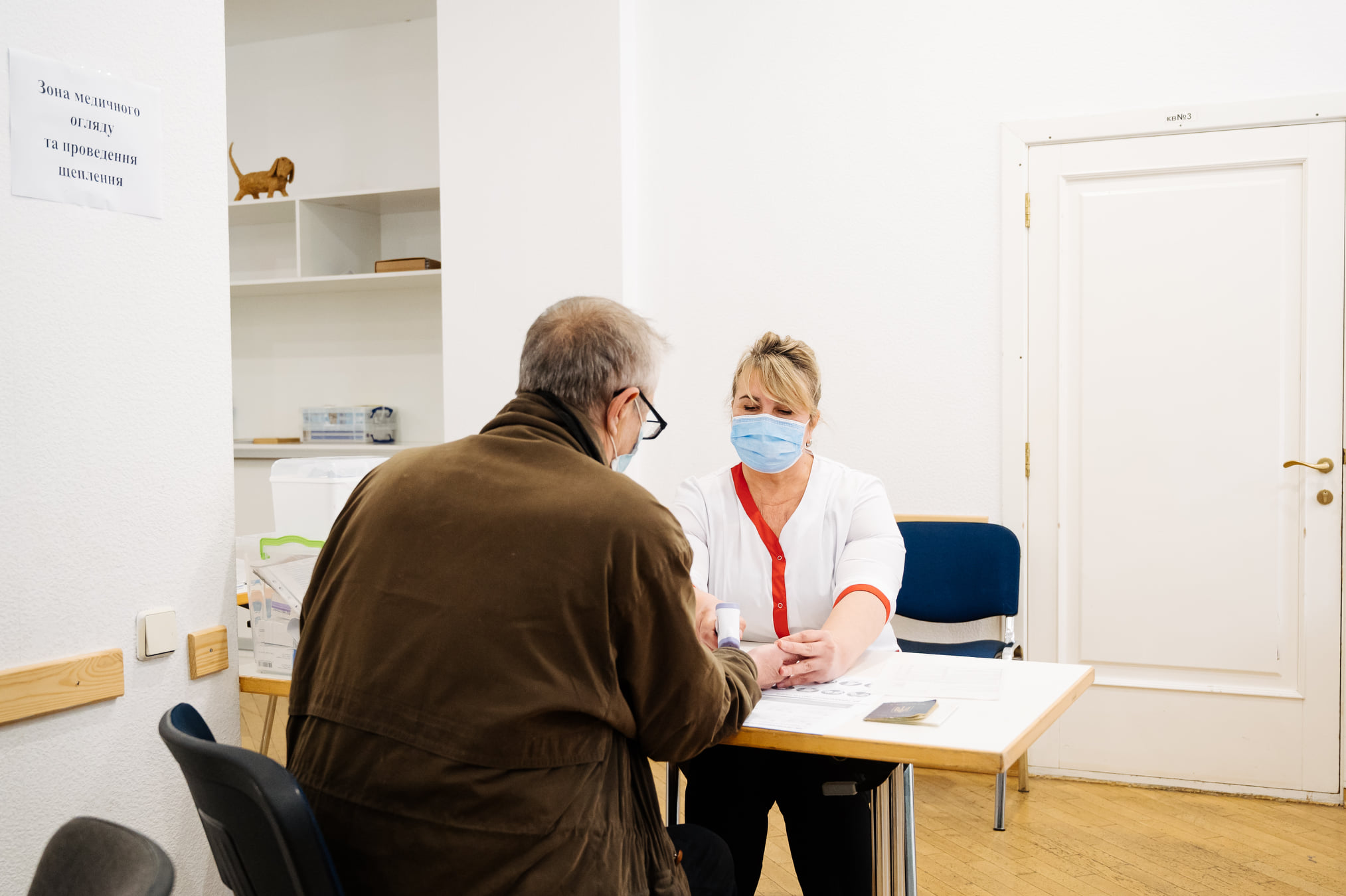 В одесской Кирхе теперь прививают от коронавируса.