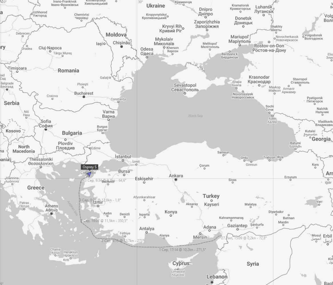 Перше судно з початку війни: турецький балкер пливе до Чорноморська за зерном.