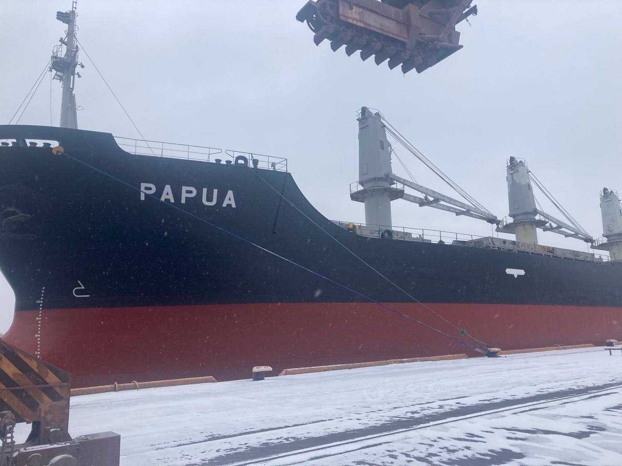 На выходных из портов Одесской области вышли шесть судов.