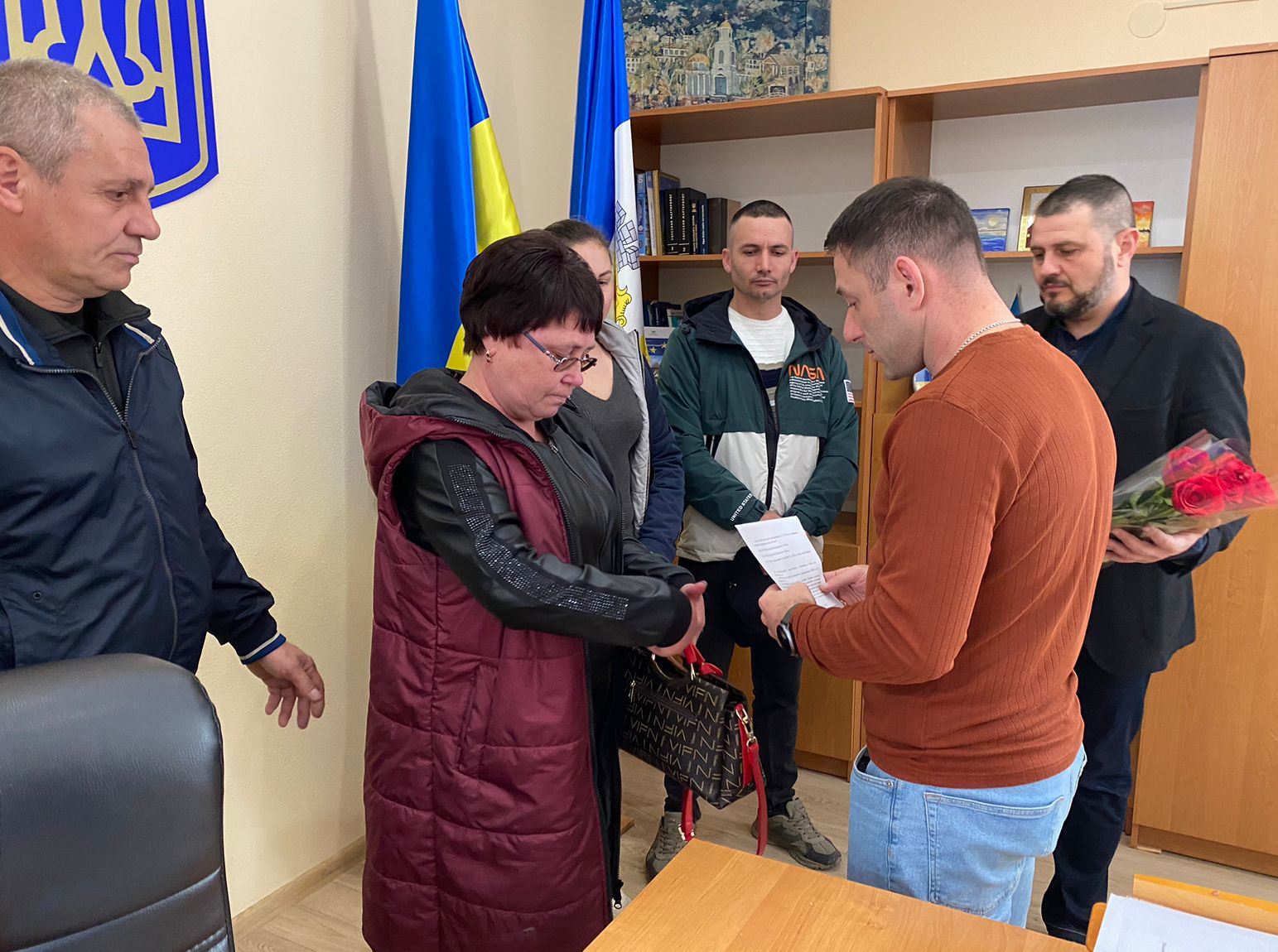 Вручення ордена 