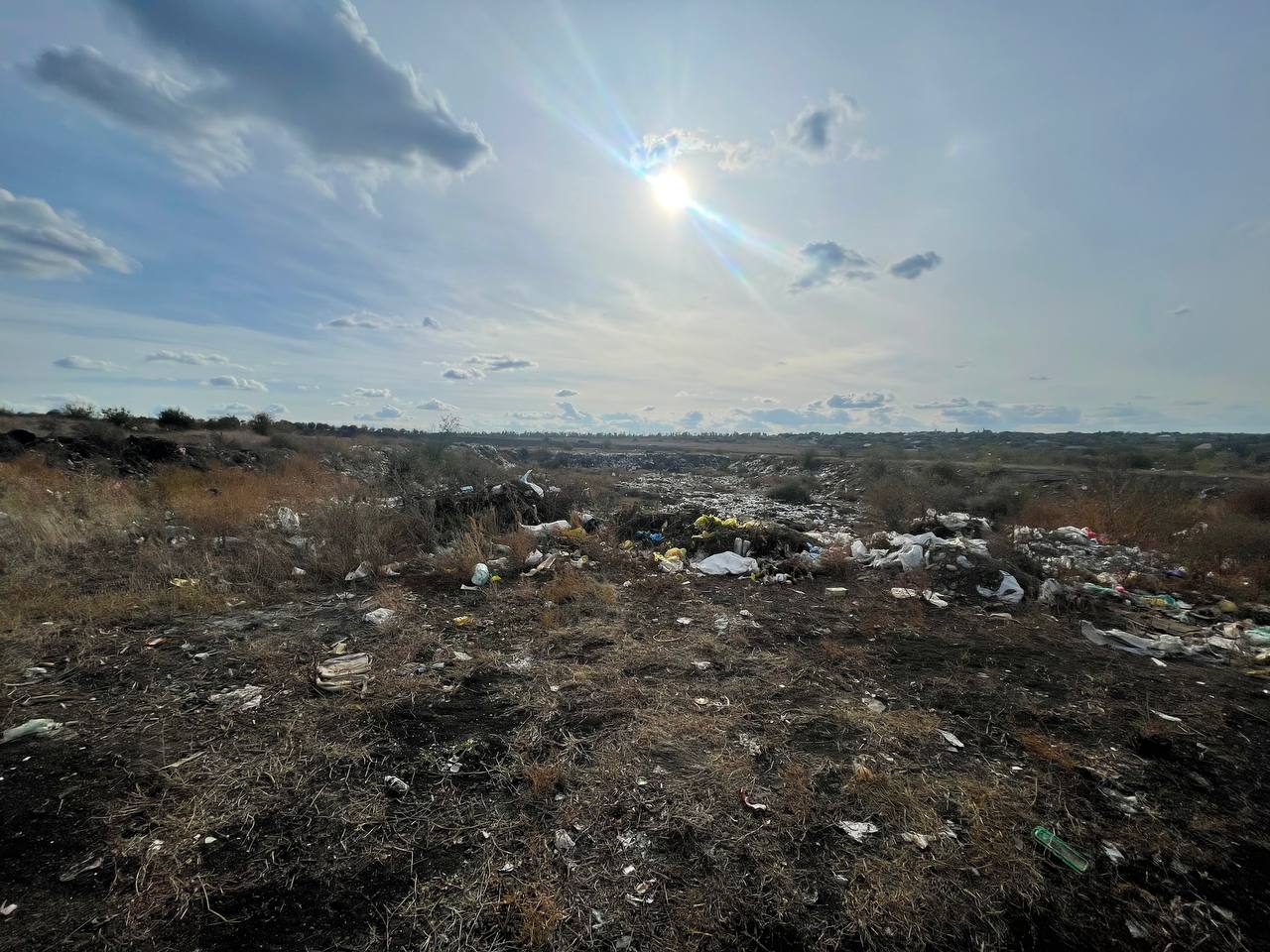 На Одещині знайшли чергове незаконне звалище.