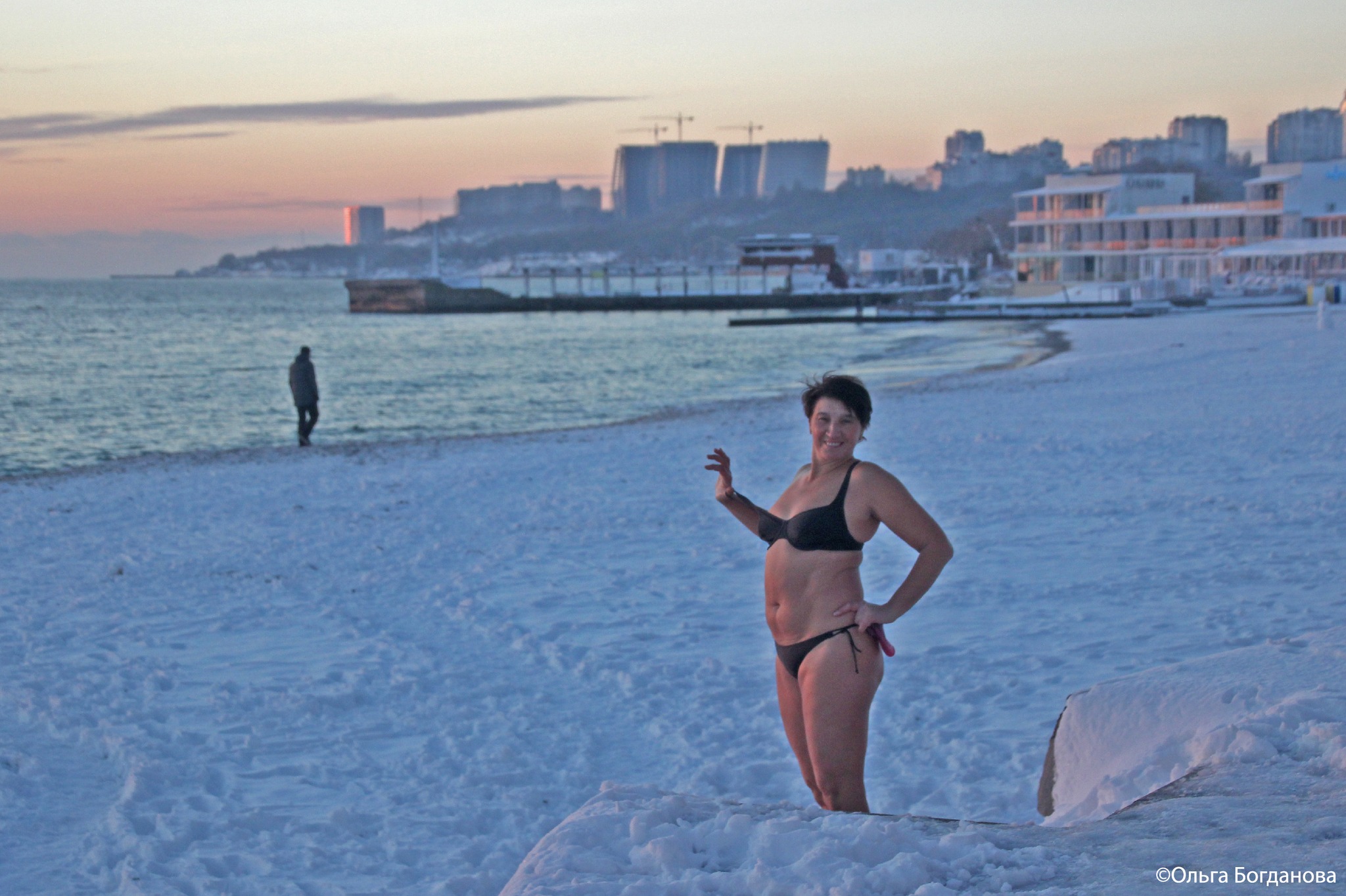 Метель осенью в Одессе – это еще и красиво: самые яркие кадры непогоды.