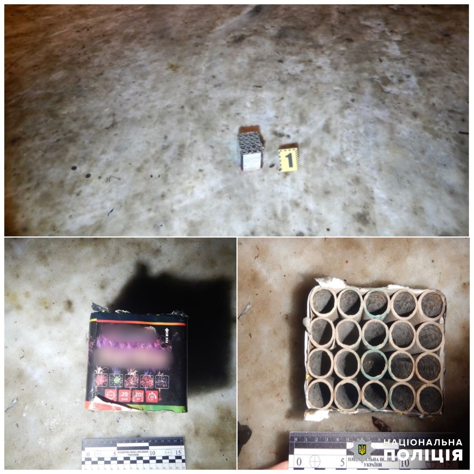 В Одессе нашли мужчину, который запустил фейерверк в жилом квартале для жены друга.