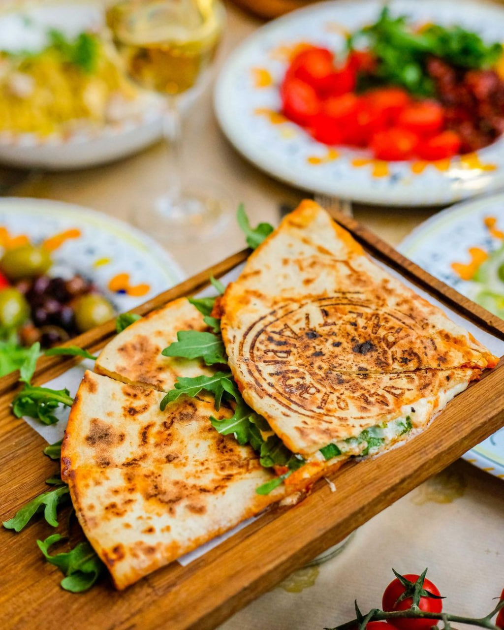 Завтрак в Тavernetta.